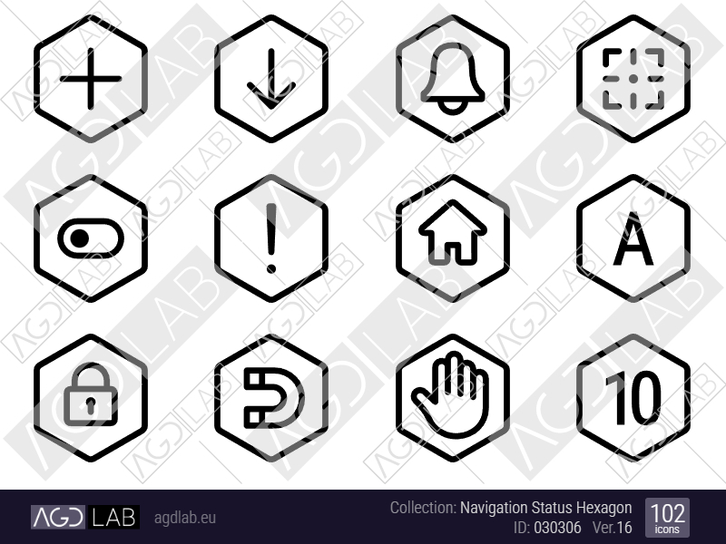 Navigation Status Hexagon