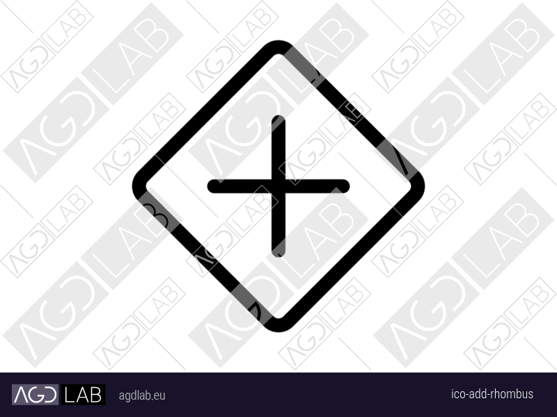 Add rhombus icon