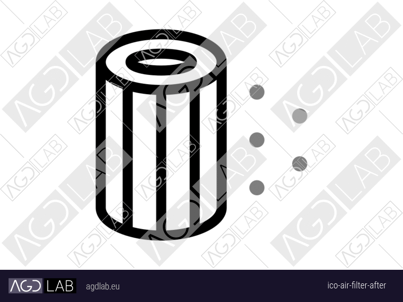 Air filter after icon