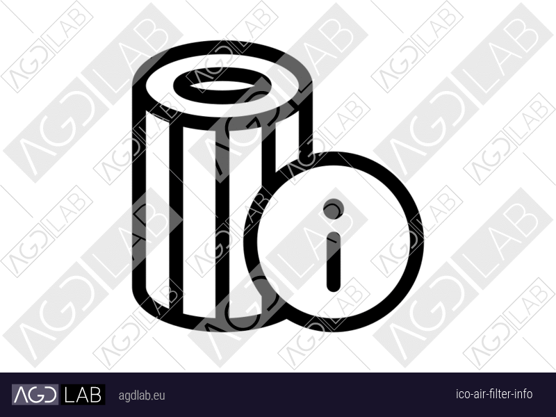 Air filter info icon