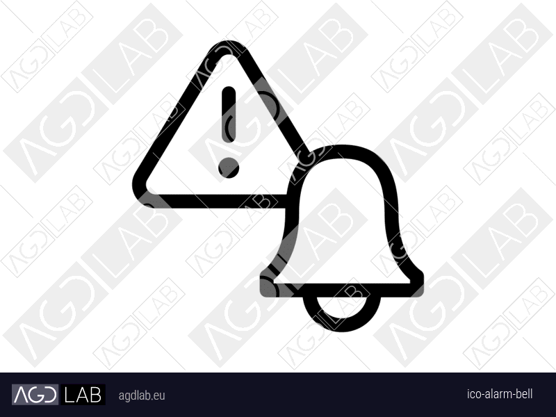 Alarm bell icon