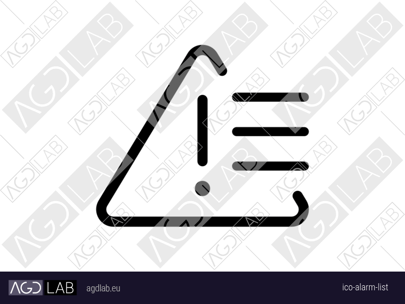 Alarm list icon