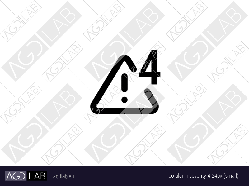 Alarm severity 4 24px (small) icon