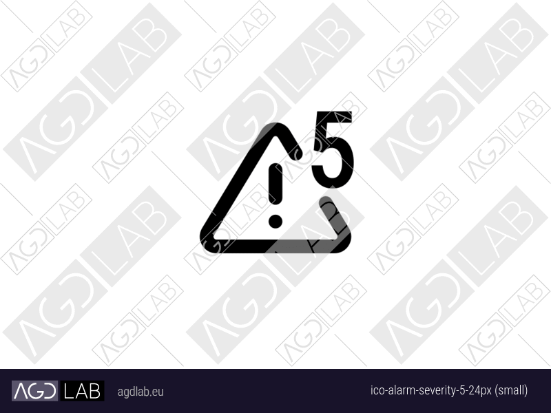 Alarm severity 5 24px (small) icon