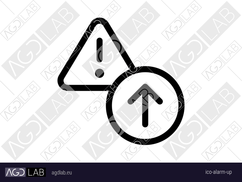 Alarm up icon