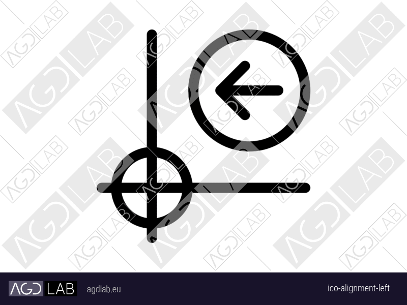 Alignment left icon