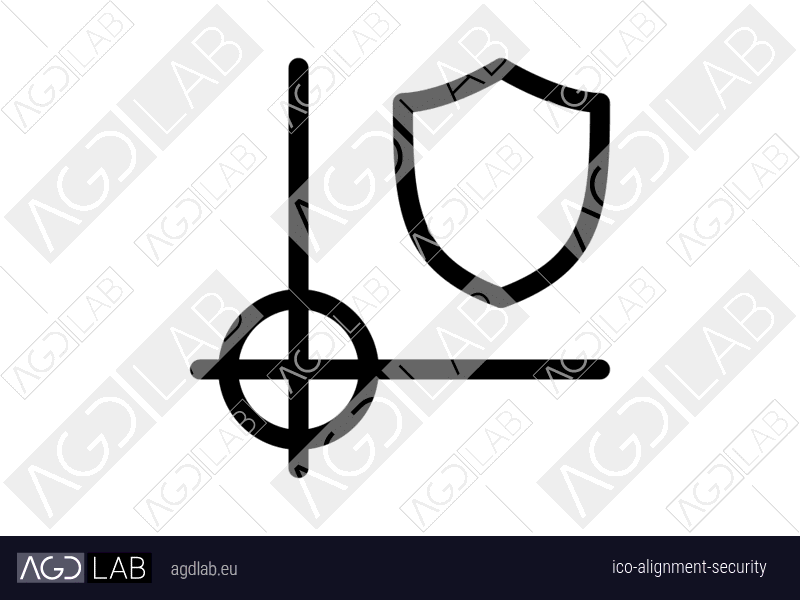 Alignment security icon