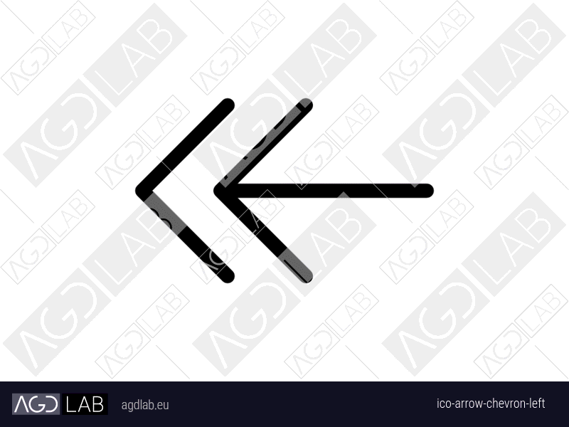 Arrow chevron left icon