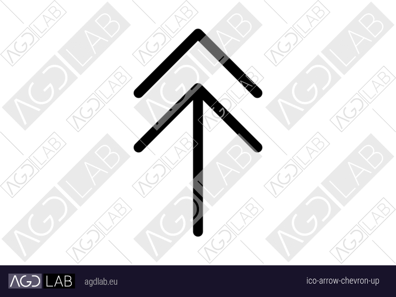 Arrow chevron up icon