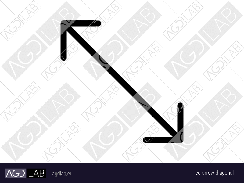 Arrow diagonal icon