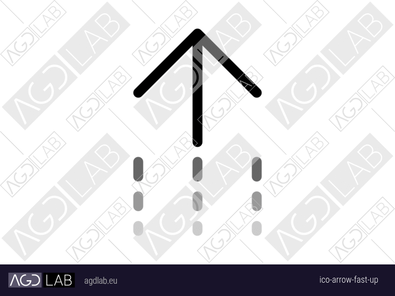 Arrow fast up icon