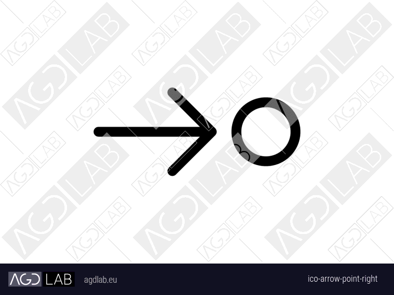 Arrow point right icon