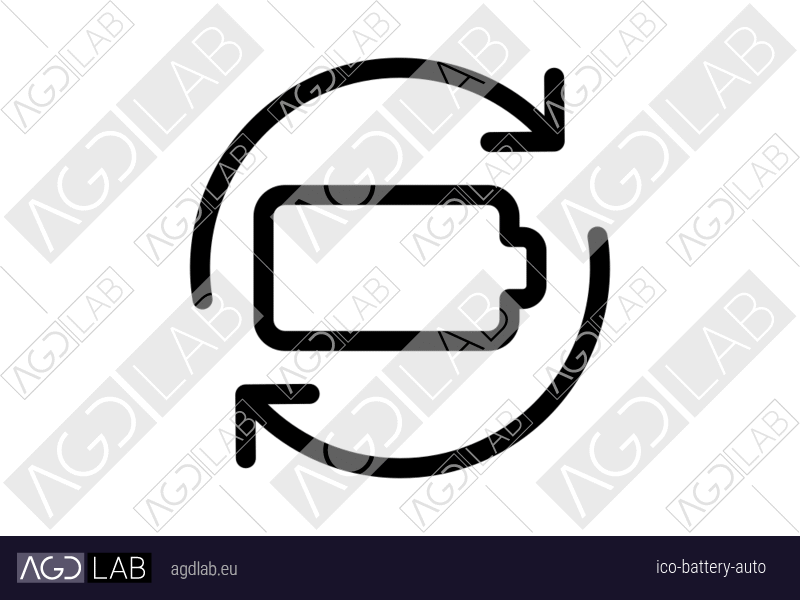 Battery auto icon