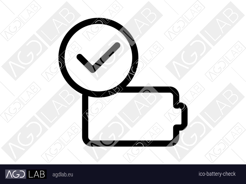 Battery check icon