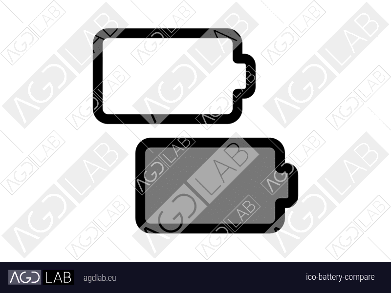 Battery compare icon