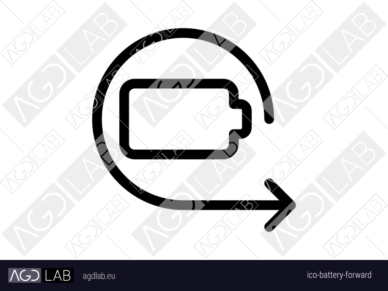 Battery forward icon