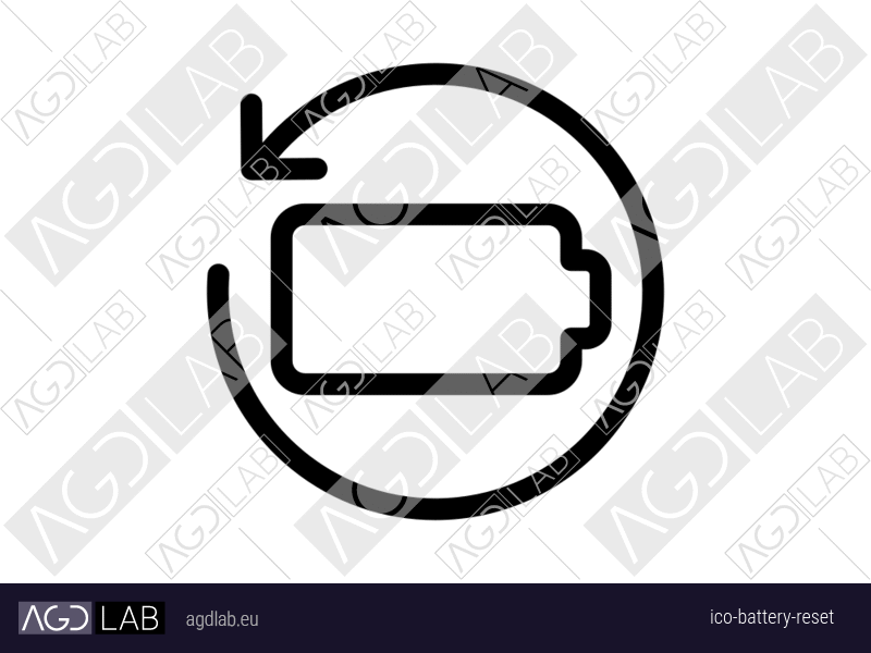 Battery reset icon