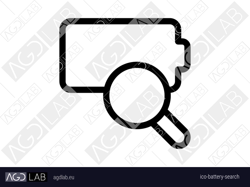 Battery search icon