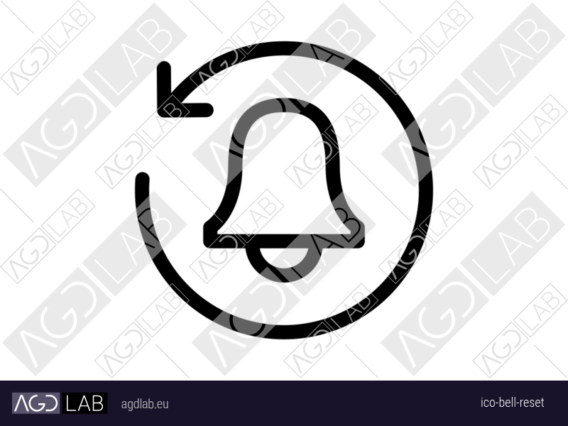 Bell reset icon