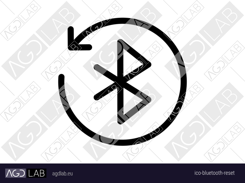 Bluetooth reset icon