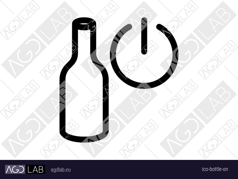 Bottle ON icon