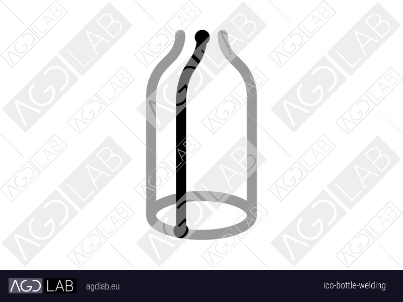 Bottle welding icon