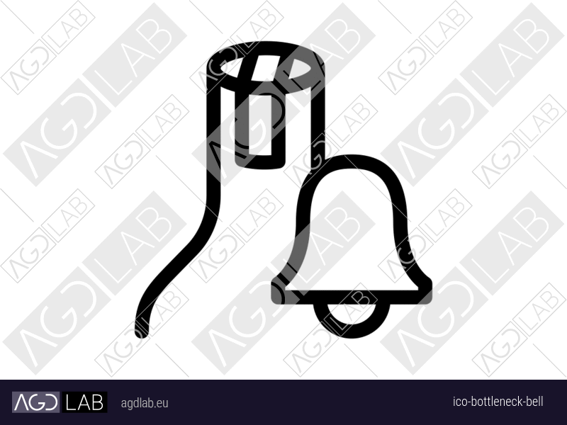 Bottleneck bell icon