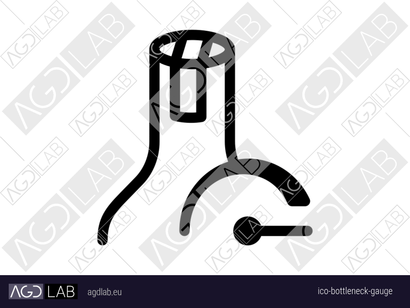 Bottleneck gauge icon