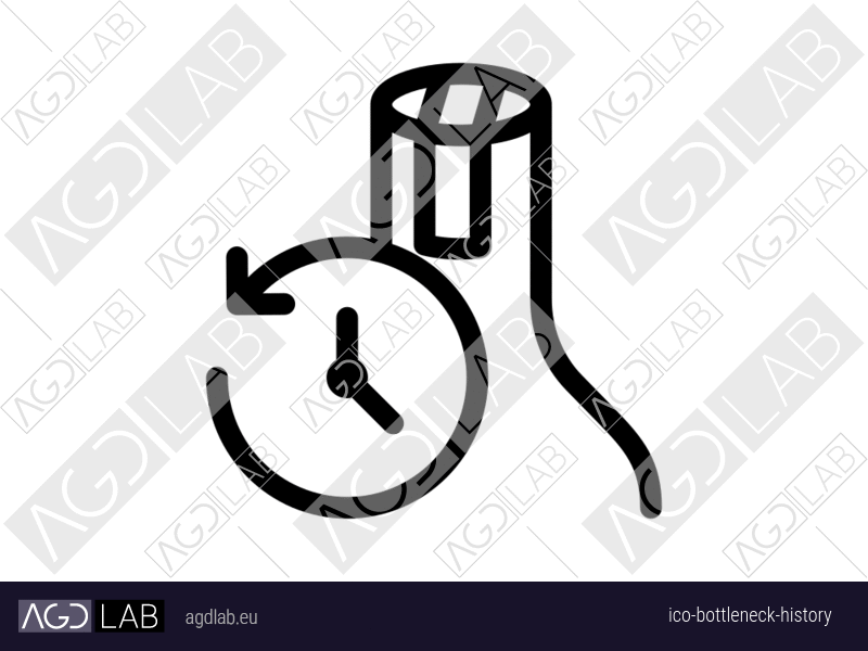 Bottleneck history icon