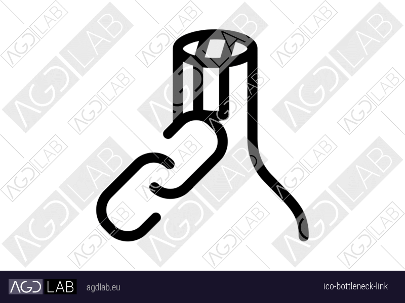 Bottleneck link icon