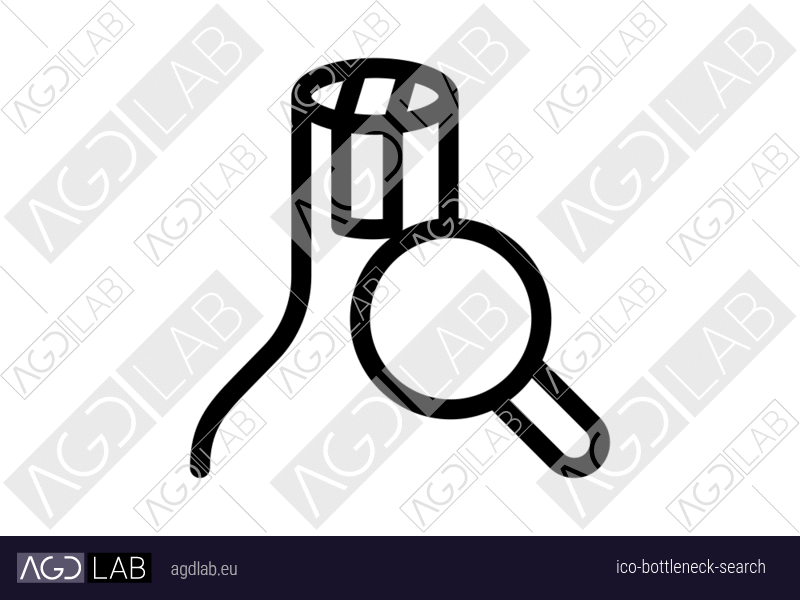 Bottleneck search icon