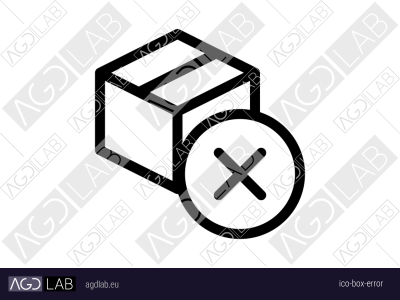 Box error icon
