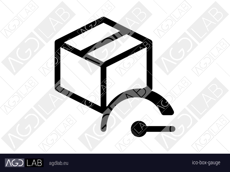 Box gauge icon