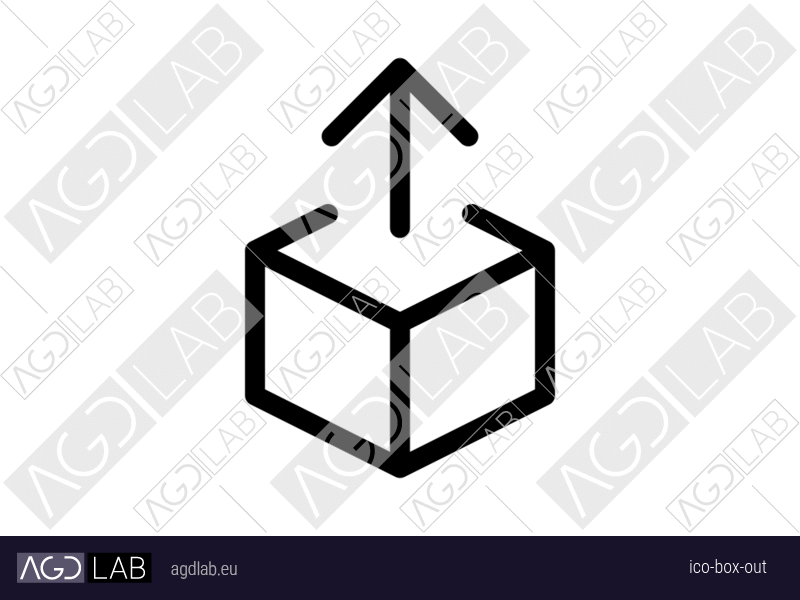 Box out icon