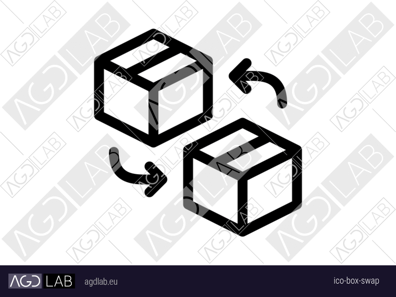 Box swap icon