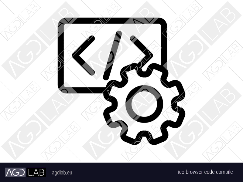 Browser code compile icon