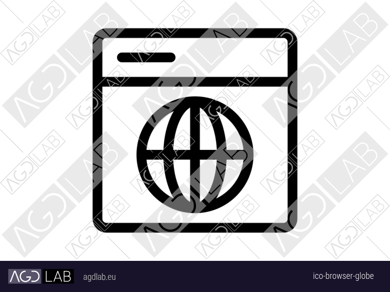 Browser globe icon