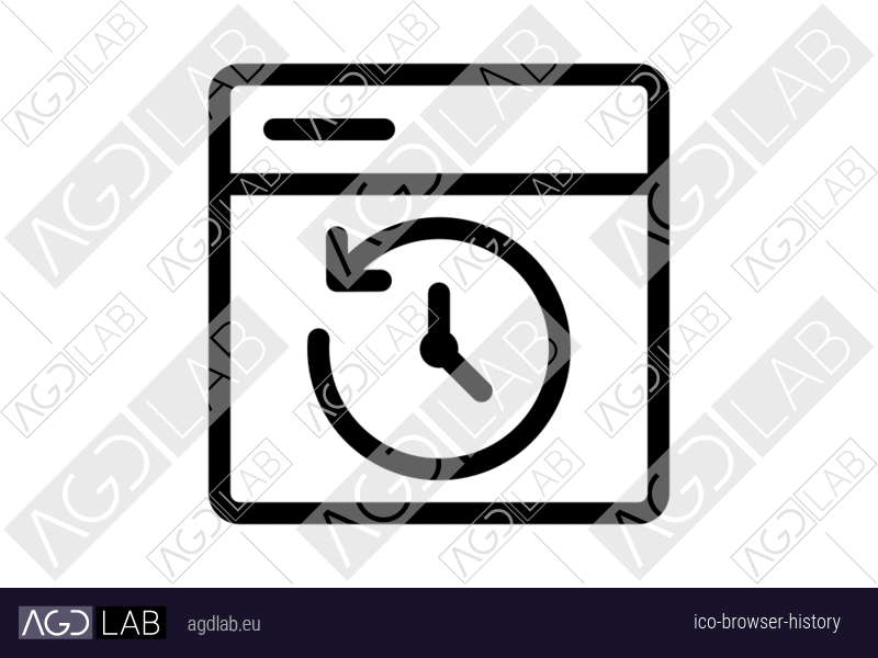 Browser history icon