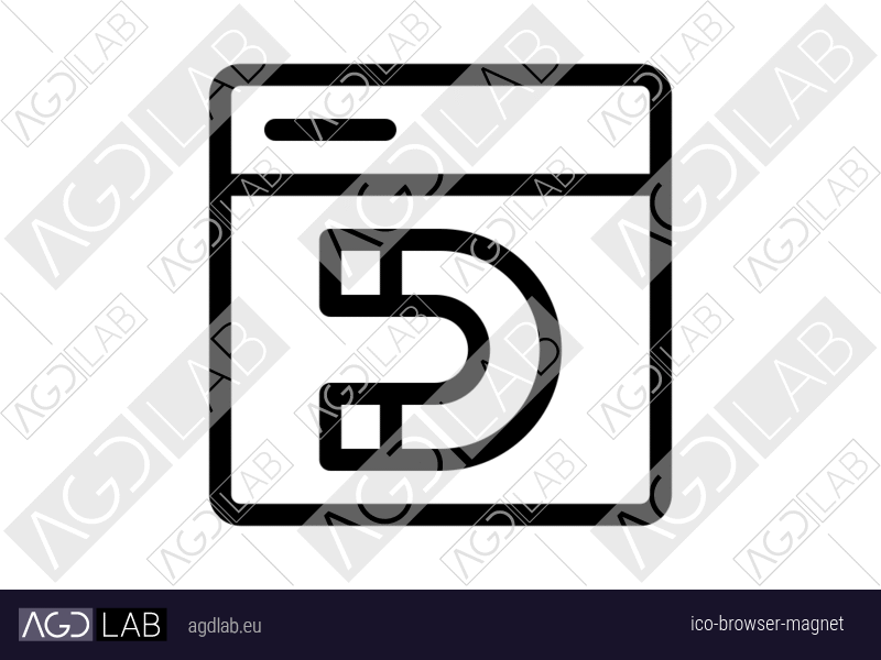 Browser magnet icon