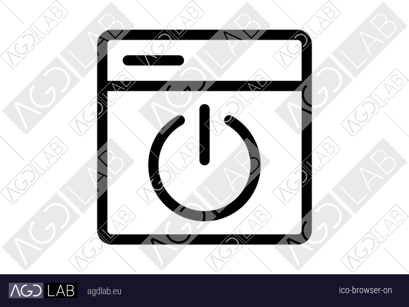 Browser ON icon