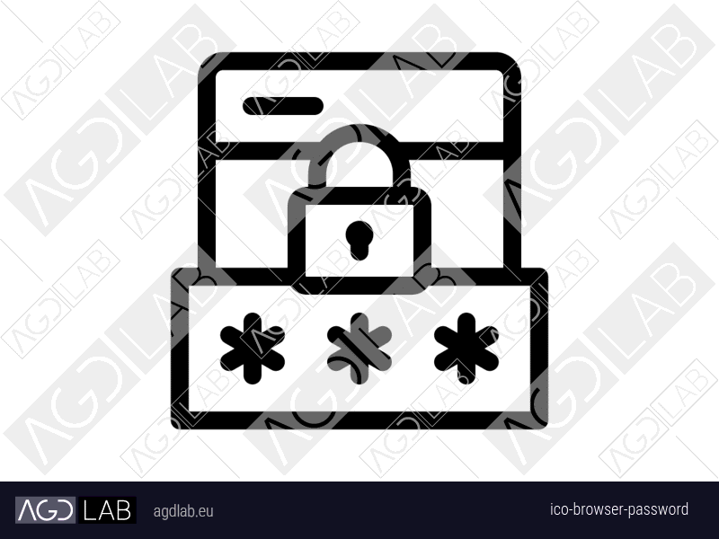 Browser password icon