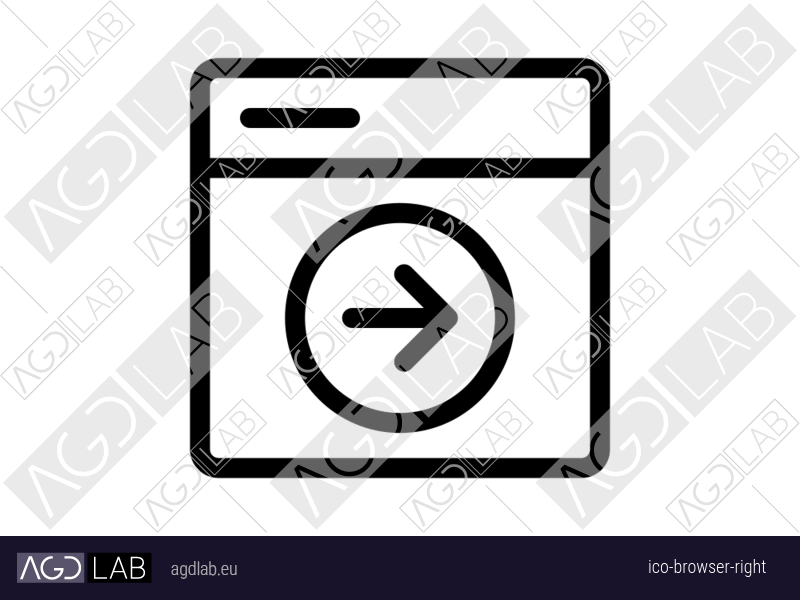 Browser right icon