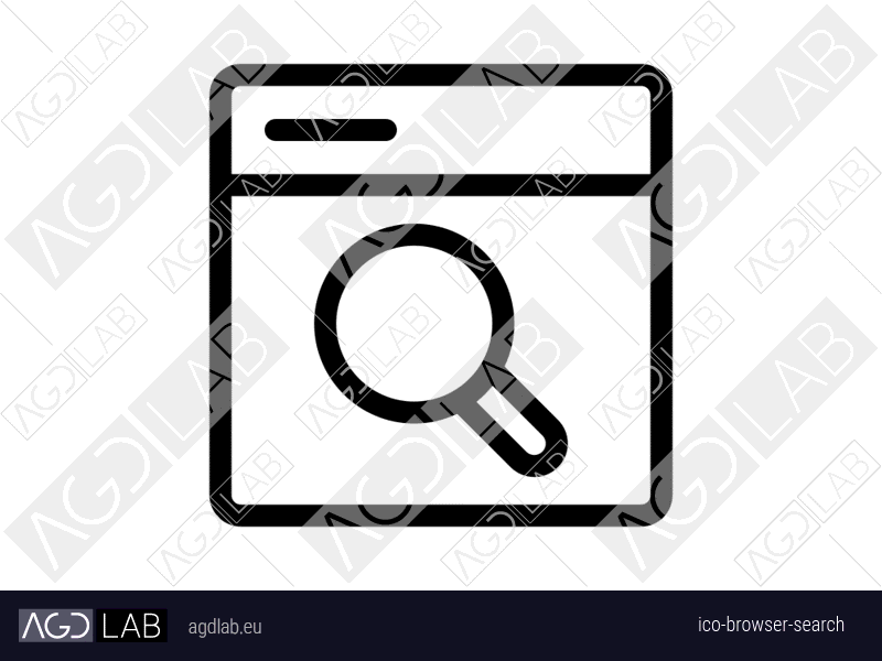 Browser search icon