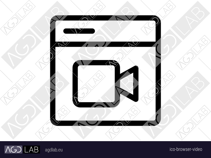Browser video icon