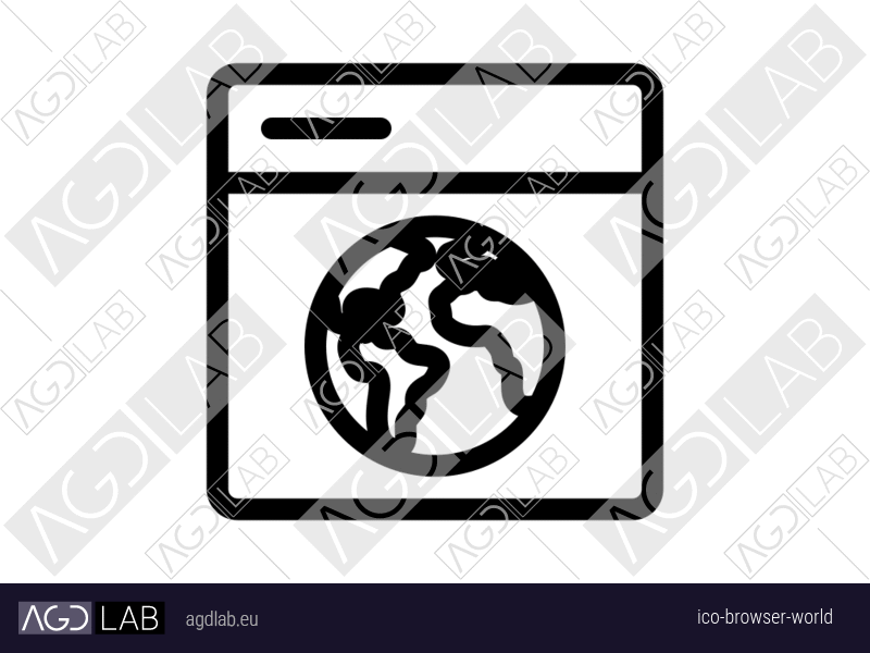 Browser world icon