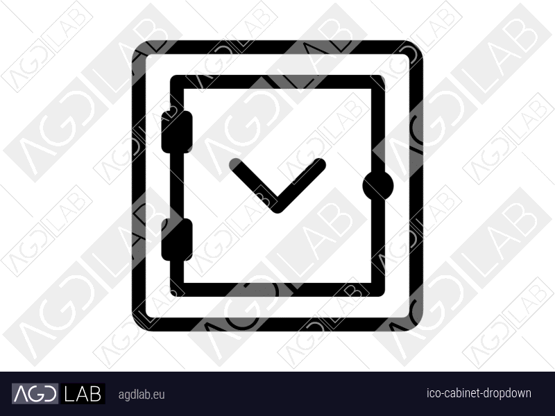 Cabinet dropdown icon