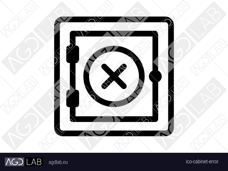 Cabinet error icon