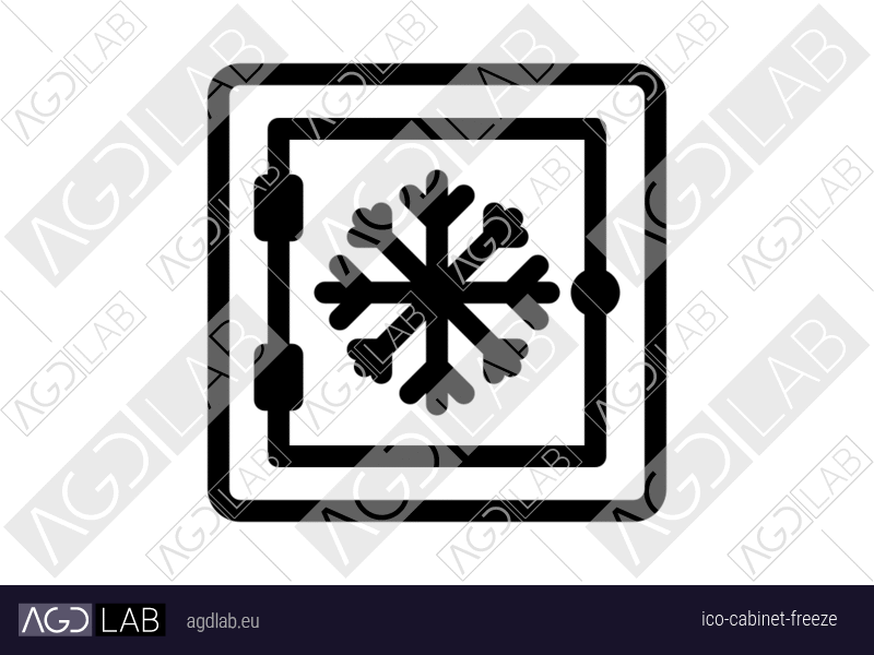 Cabinet freeze icon