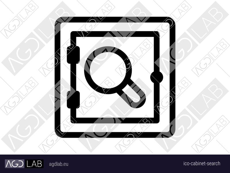 Cabinet search icon