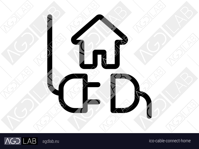 Cable connect home icon